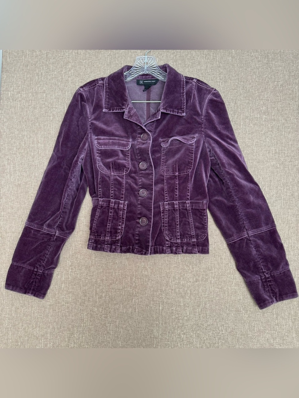 Purple jacket